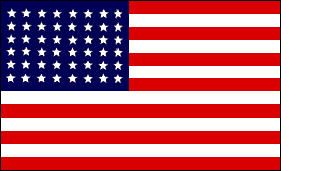 48-star U. S. flag